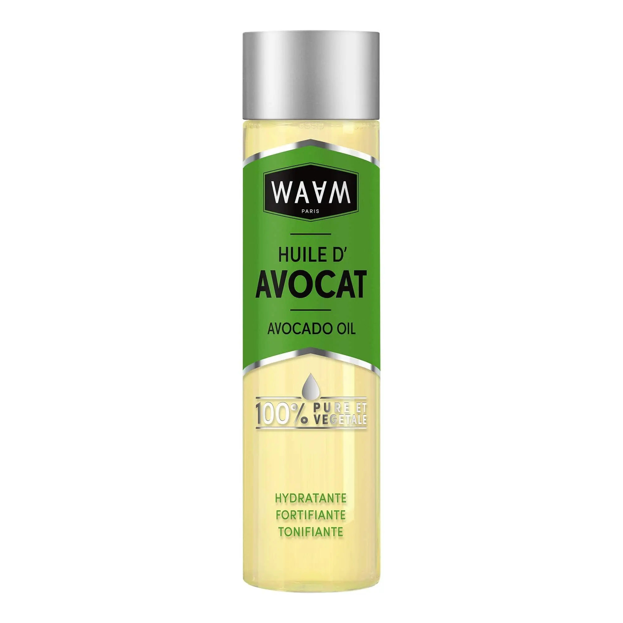 Waam - HUILE AVOCAT Visage, Corps et Cheveux- Huile