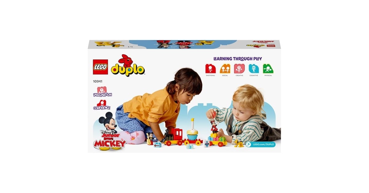 LEGODUPLO - Mickey & Minnie verjaardagstrein Constructiespeelgoed  (10941)