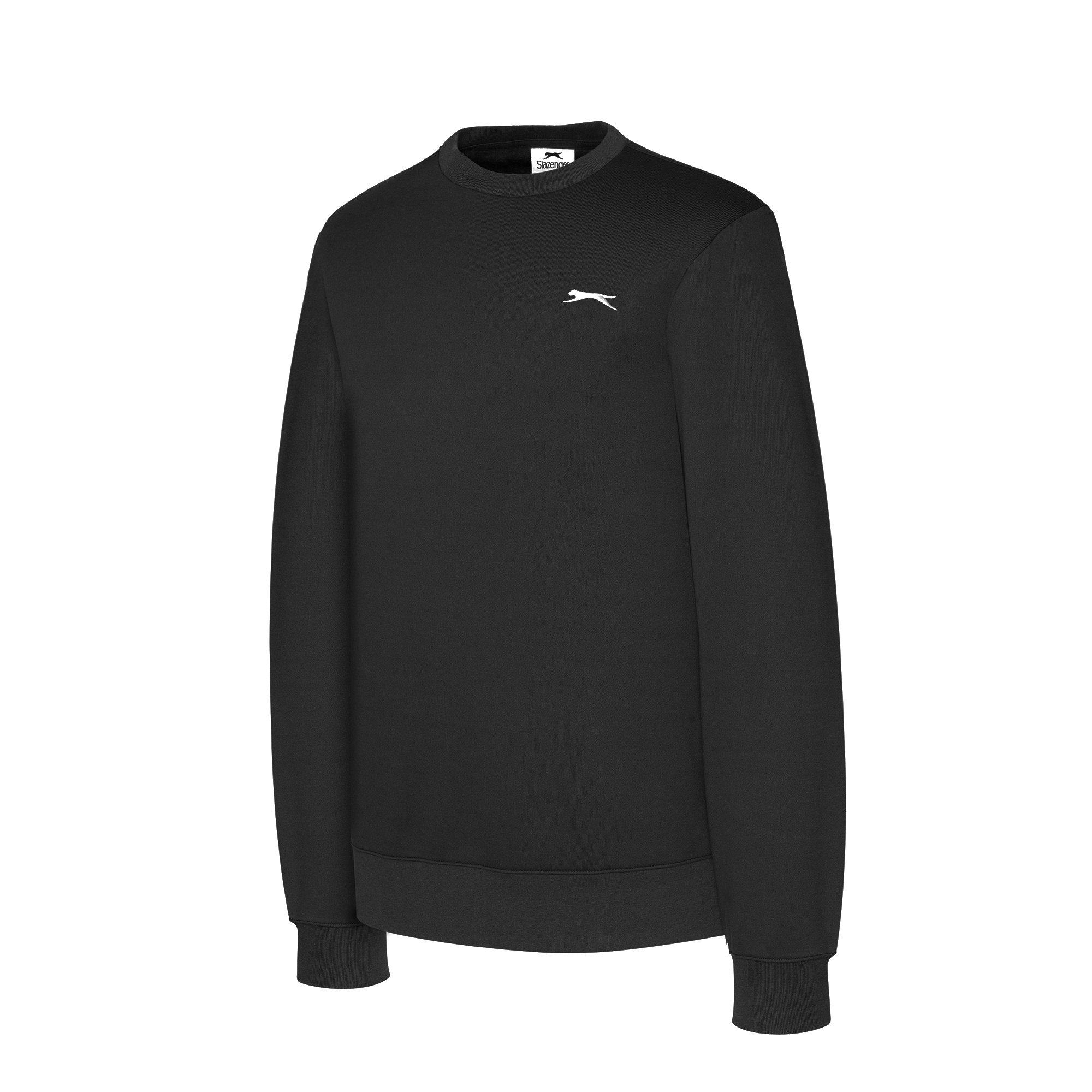 Slazenger Fleece Crew Sweater Mens
