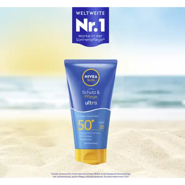 Schutz & Pflege ultra Sonnenlotion 50+