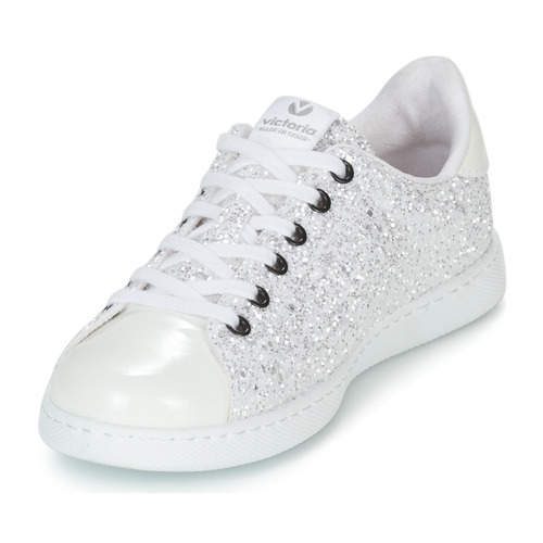 Victoria - DEPORTIVO GLITTER KID - Blanc