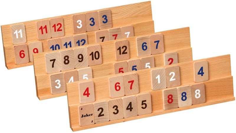 Philos Rummy hout cassette 36x20cm