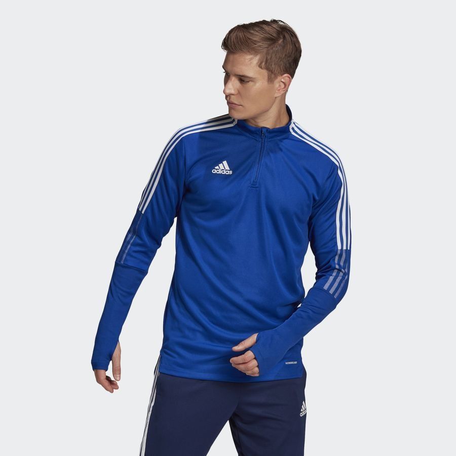 adidas Maillot d'Entraînement Tiro 21 - Bleu/Blanc