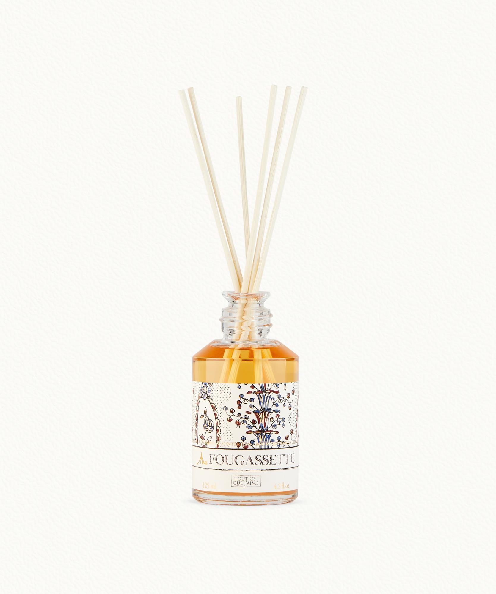 Ma Fougassette  Diffuseur + 6 bâtonnets - flacon 125 ml