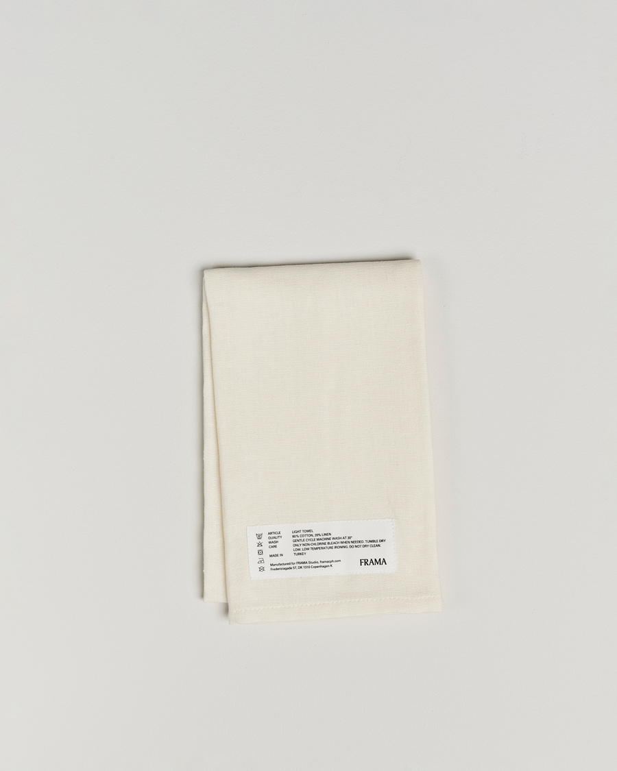 Frama Light Hand Towel 50x80cm Bone White