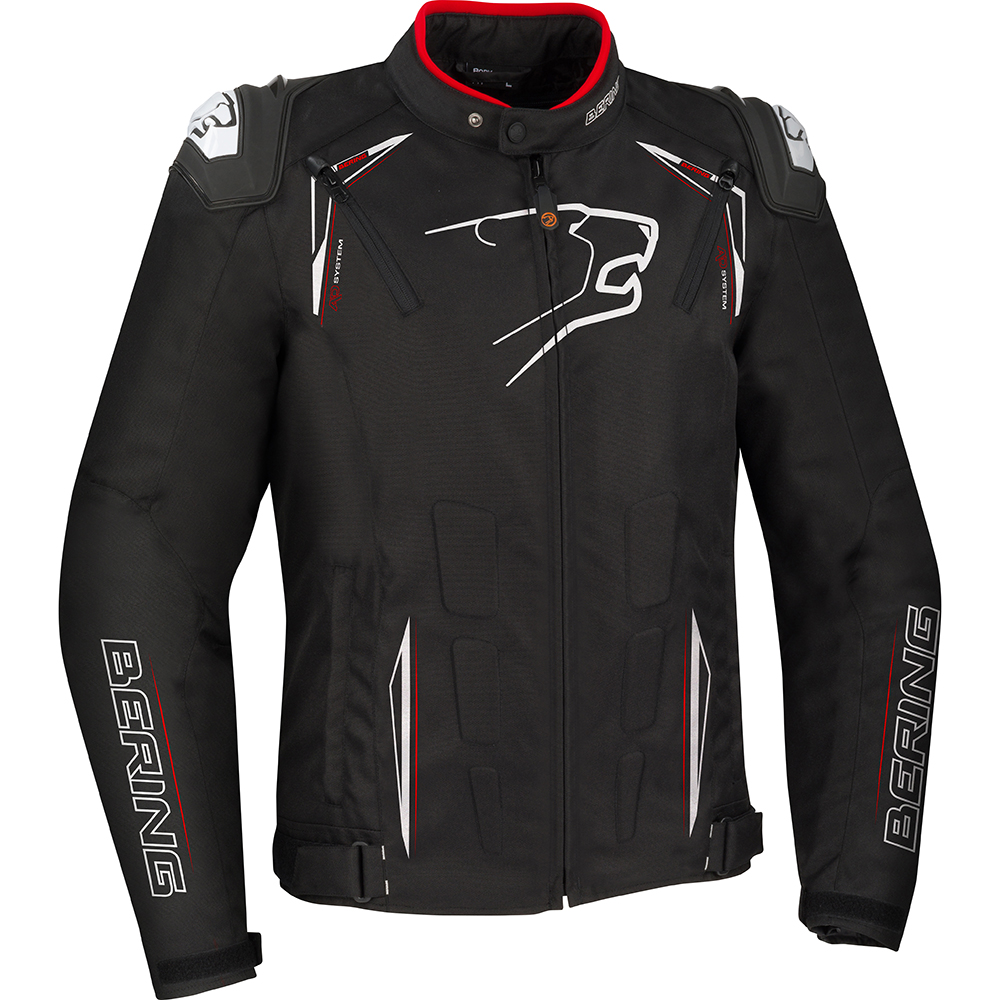 Bering - Blouson Start-R Noir / Blanc / Rouge