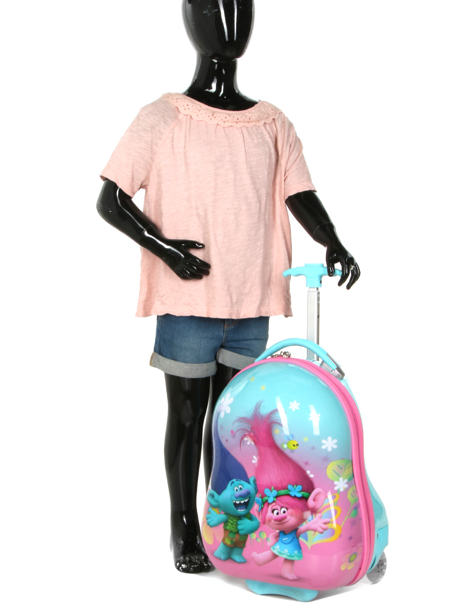 Valise Heys Les Trolls Poppy & Branche 46 cm