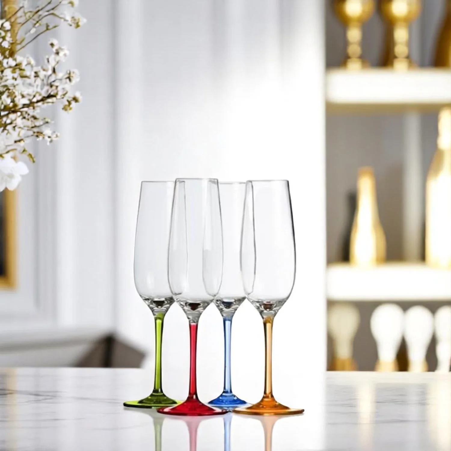 Flamefield Party Prosecco flute (set van 4)