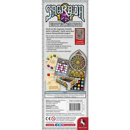 Pegasus Spiele Sagrada Erweiterung