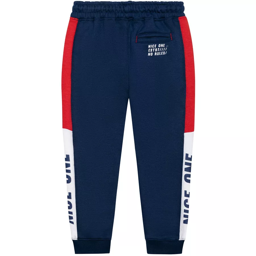 MINOTI Jogginghose BlauRotWeiß