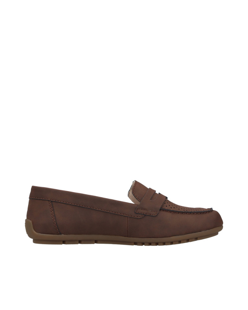 Rieker dame loafer - Brun