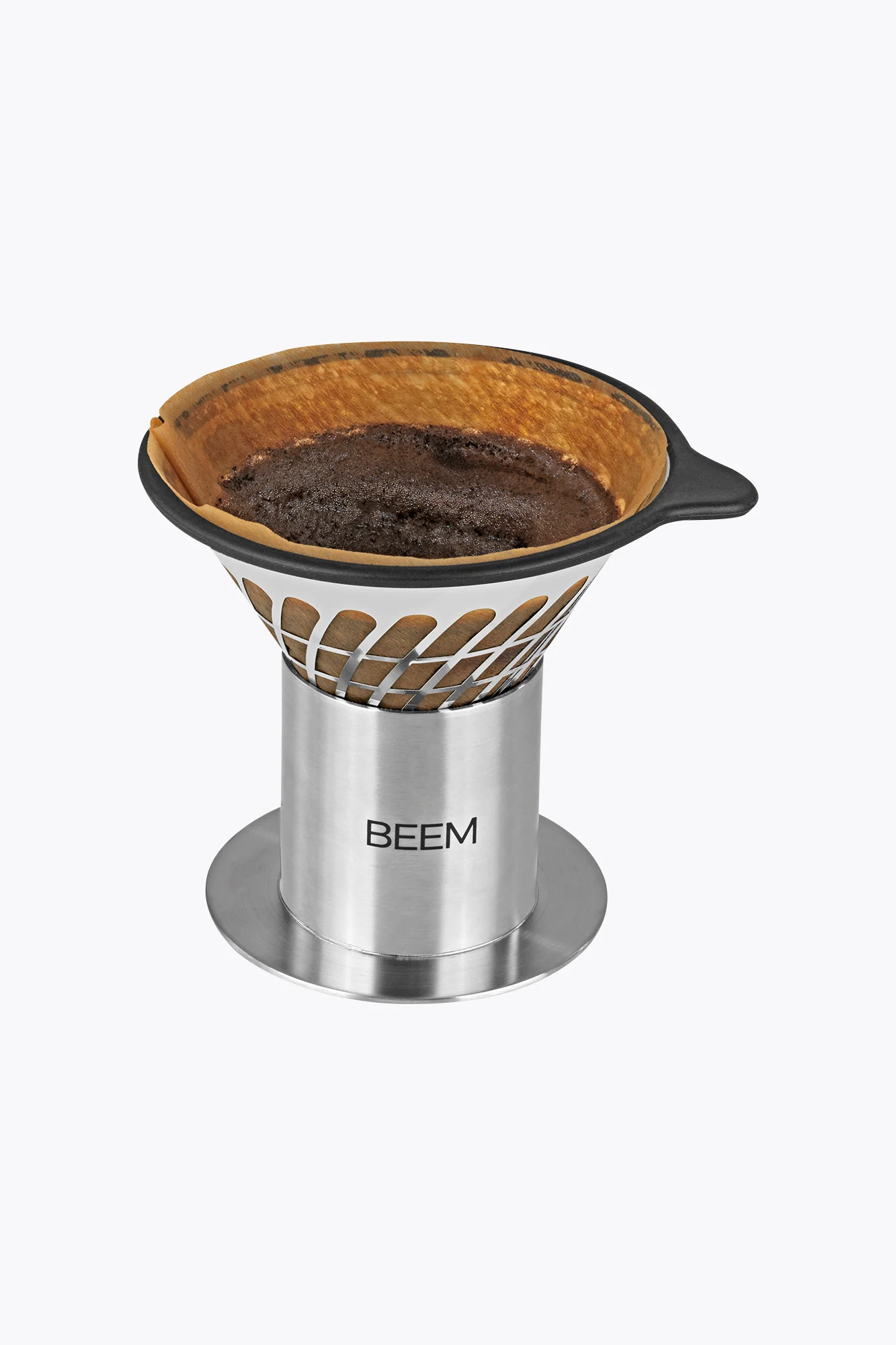 BEEM Kaffeemaschine Pour Over mit Kaffeewaage 1500W Edelstahl/schwarz