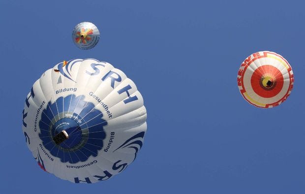 Ballonfahrt über Heidelberg