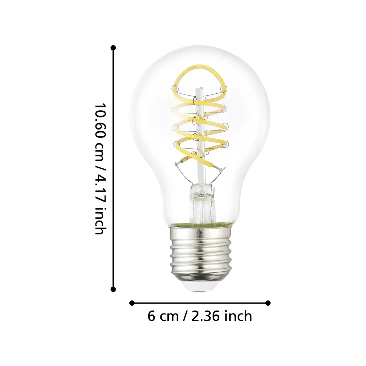 LED-Leuchtmittel Transparent