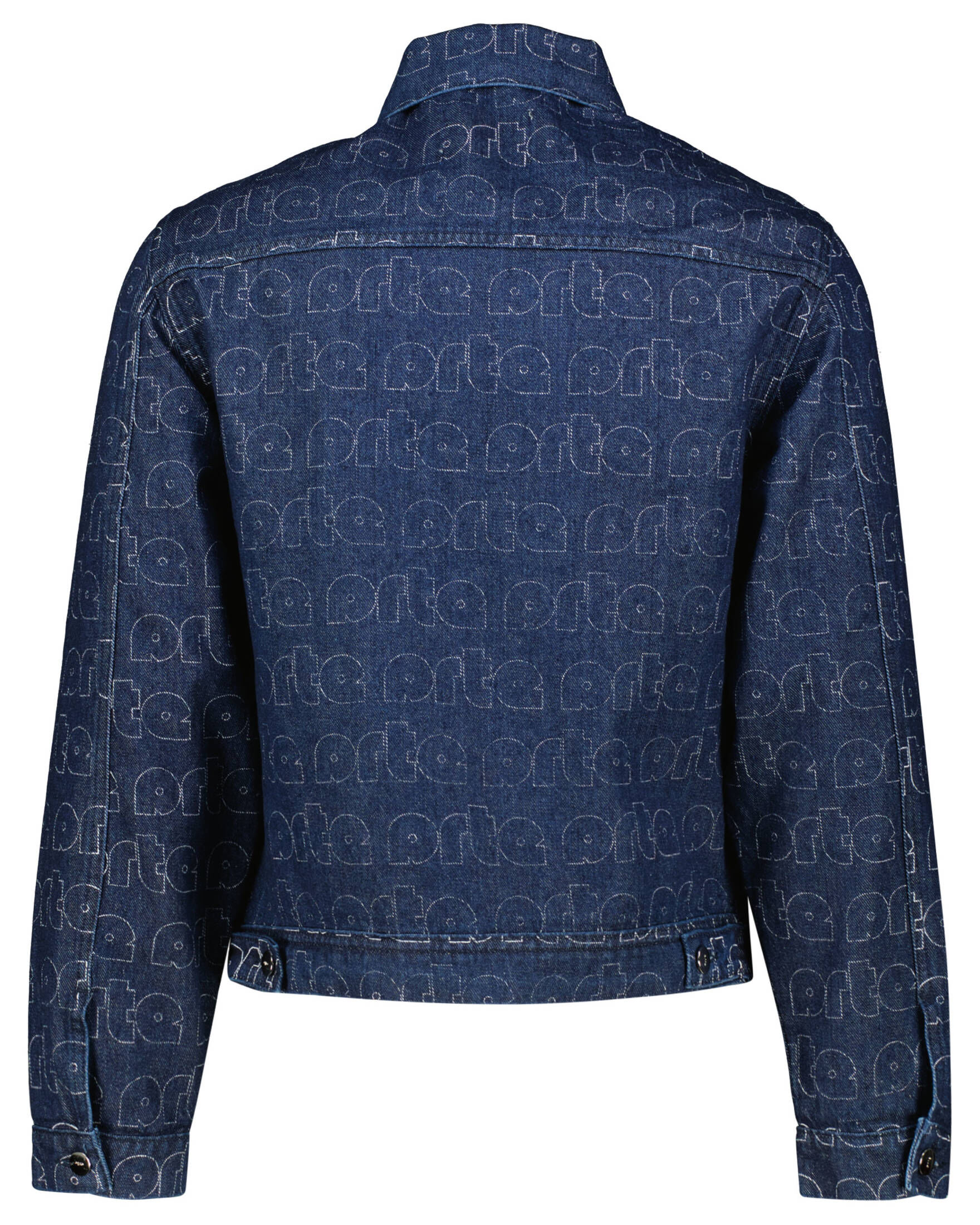 Arte Antwerp| Herren Jeansjacke  ALLOVER LOGO DENIM