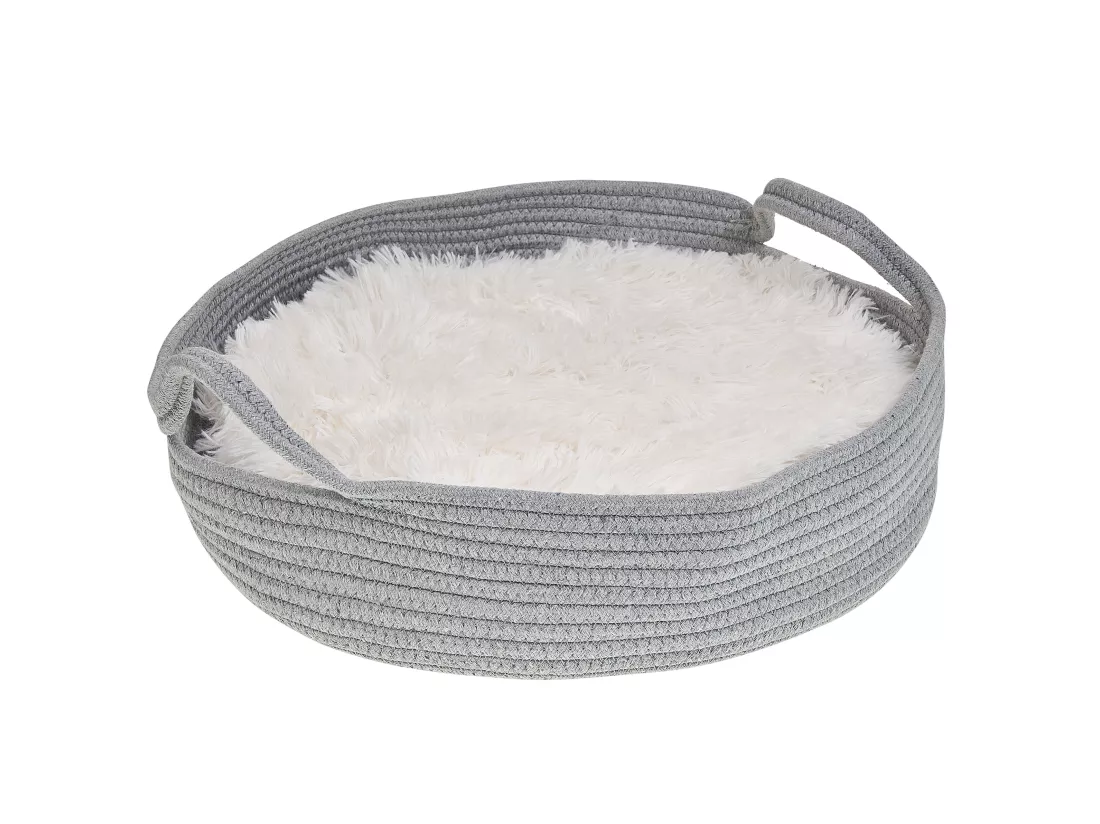 Lit pour animal DALAMAN Coton Gris