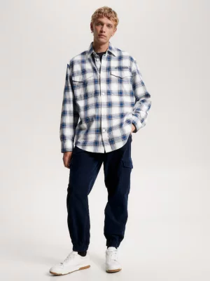 Sobretudo Shadow Check Archive Fit