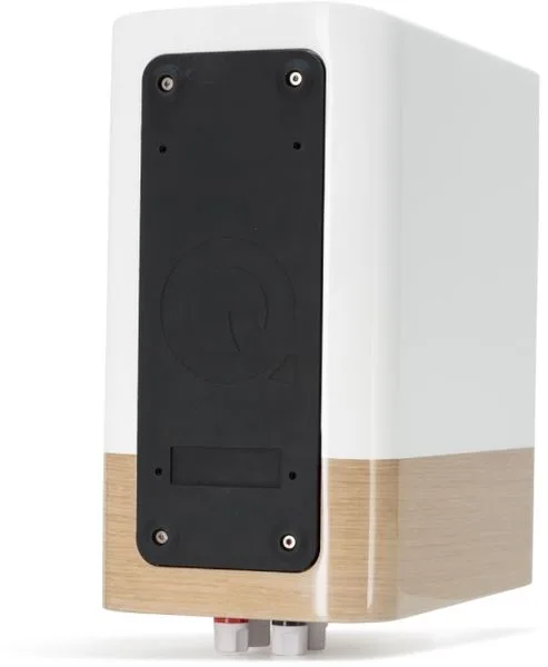 Q Acoustics Concept 300 Blanc & Chêne (la paire) Enceintes bibliothèque