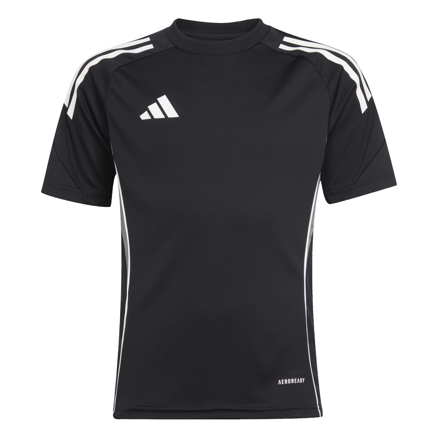 Adidas Tiro 25 Competition Trainingsshirt Kids Zwart Grijs Wit