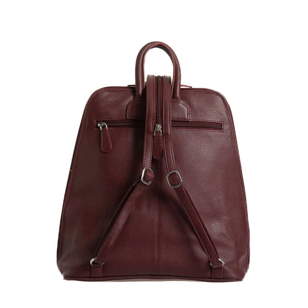 Zubehör - Rucksack Rucksack Leder bordeaux