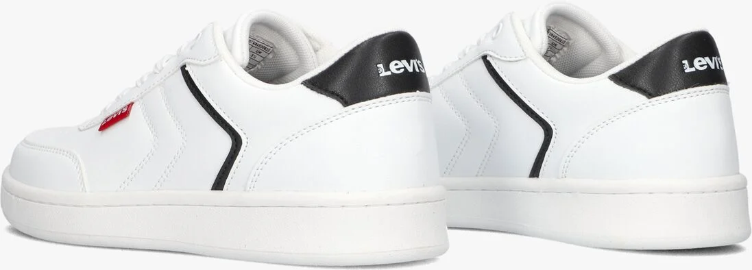 LEVI\\'S witte levi's lage sneakers new boulevard t