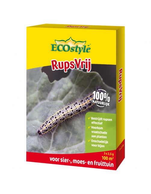 Ecostyle Rupsvrij - Insectenbestrijding - 3x 2.5 g