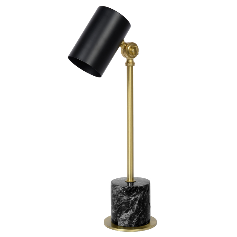 Lucide Brandon bureaulamp zwart