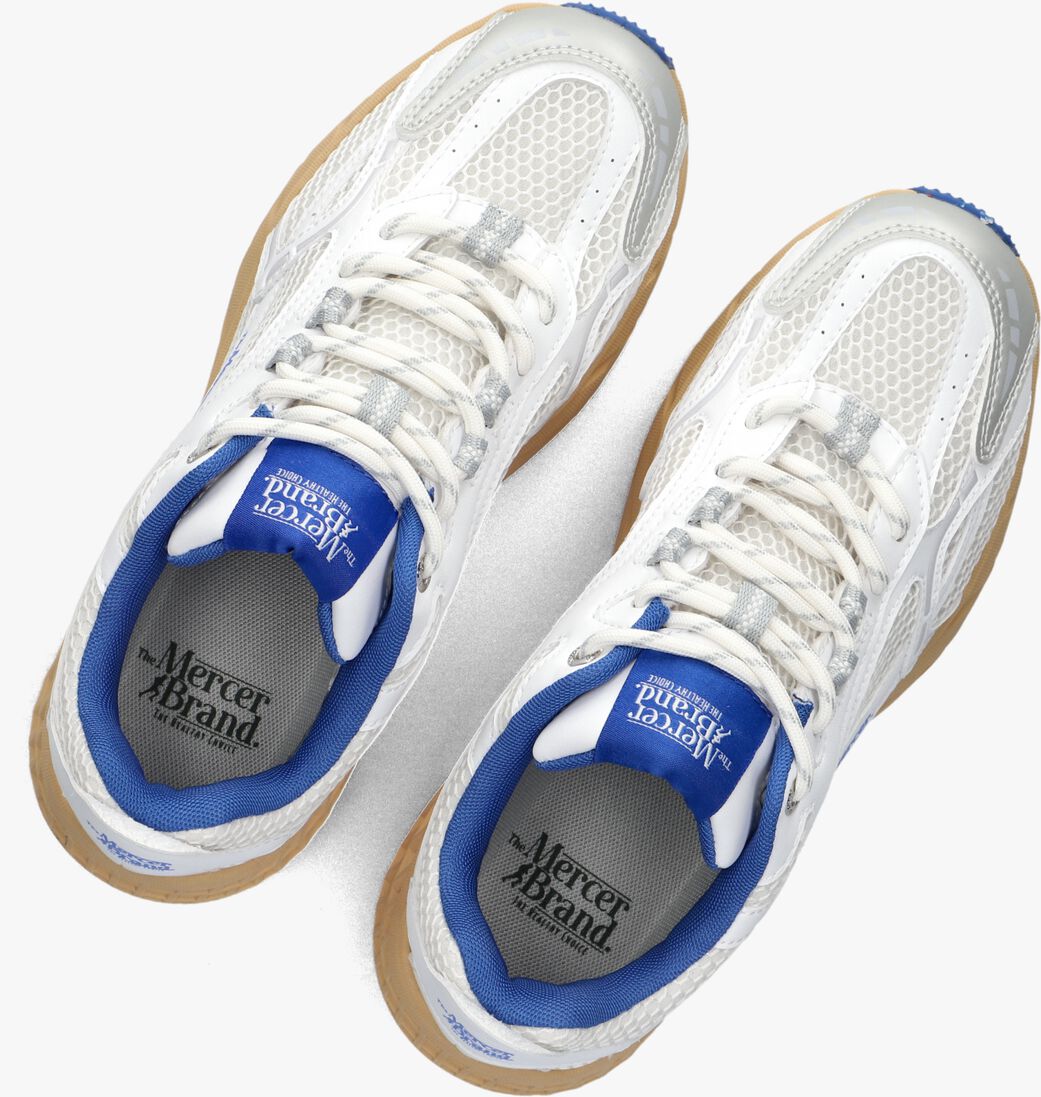 witte mercer amsterdam lage sneakers the re-run max grape