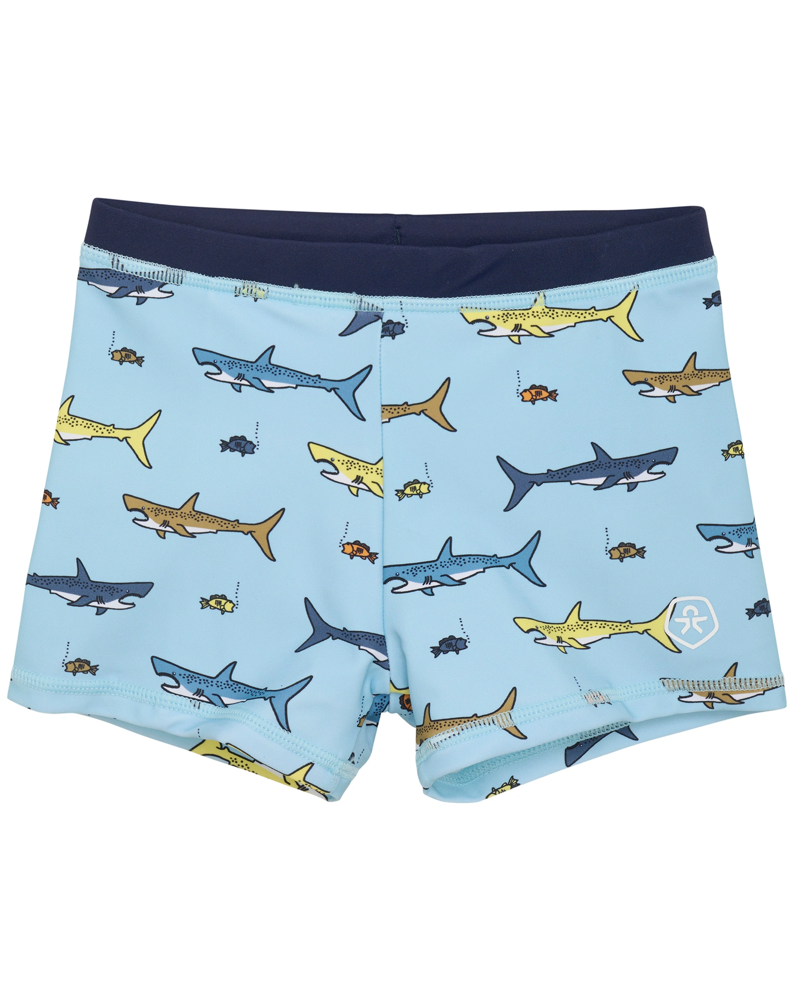 Badehose SHARKS in cerulean