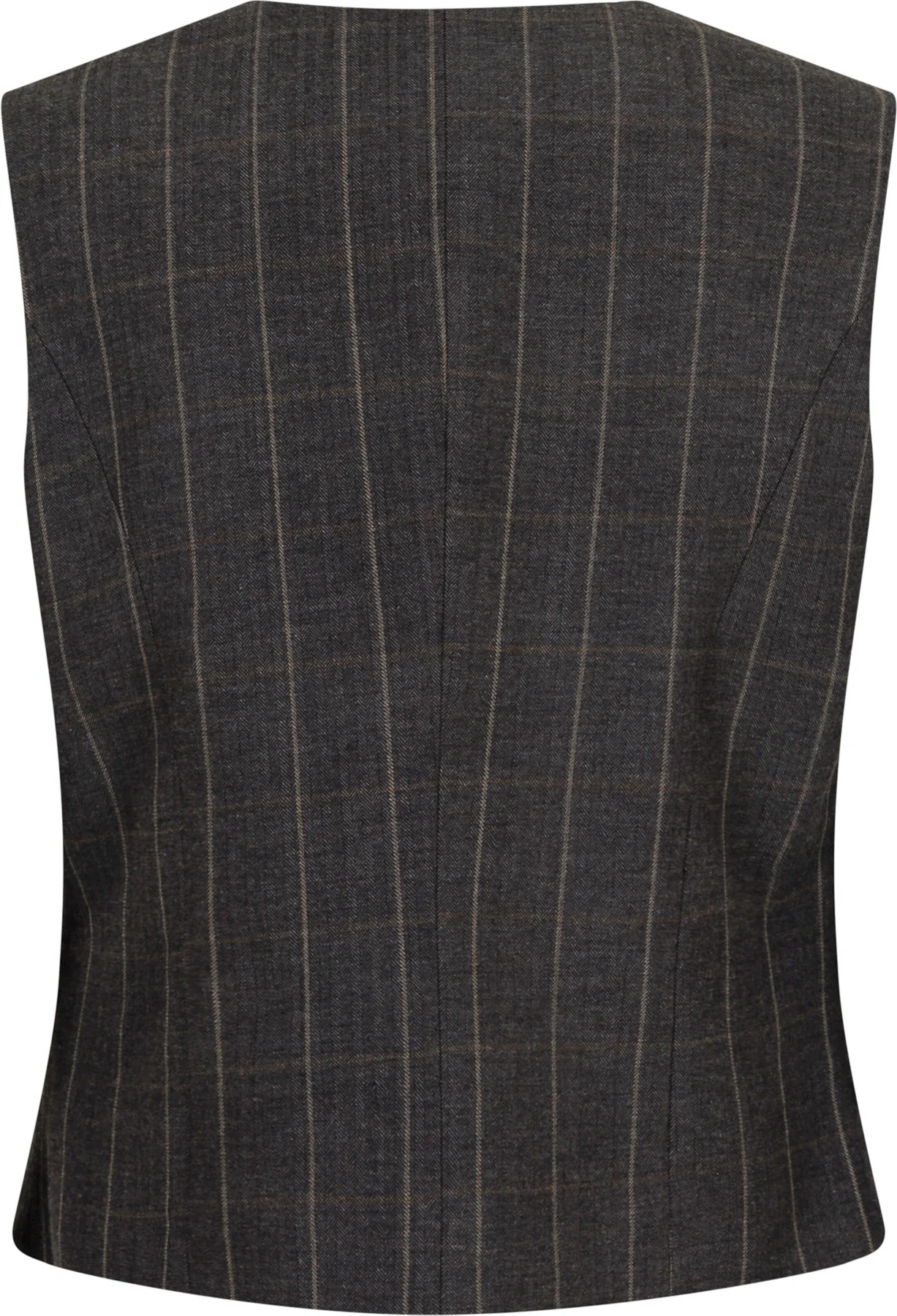 Neo Noir Vendetta Soft Check Vest