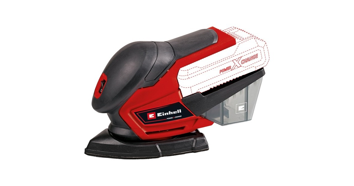 EINHELLTE-OS 18/150 Li Solo multischuurmachine  (Rood/zwart, Accu niet inbegrepen)