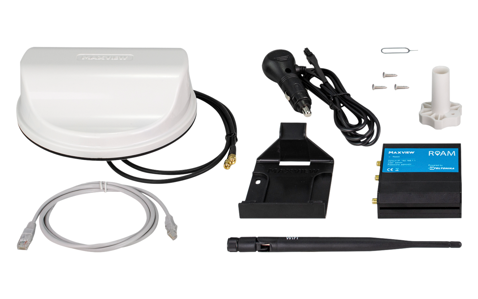Maxview Roam mobile 4G/5G WiFi-Antenne inkl. Router anthrazit
