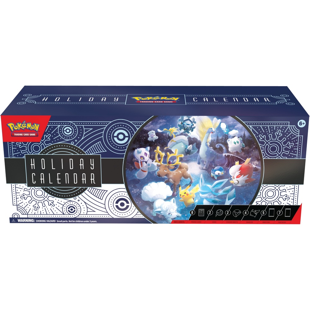 Pokémon-Sammelkartenspiel-Feiertagskalender