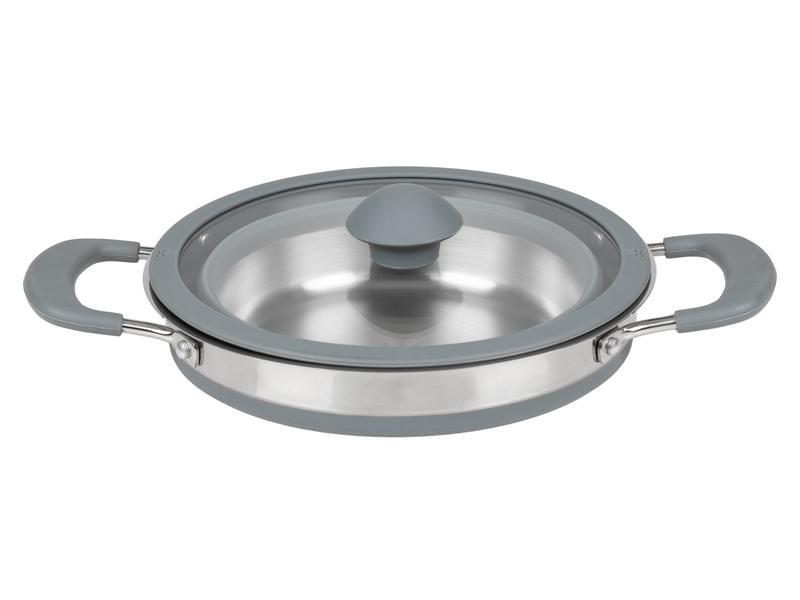 KOOR Kochtopf faltbar, 1.5 L Praktischer Outdoor-Kochtopf