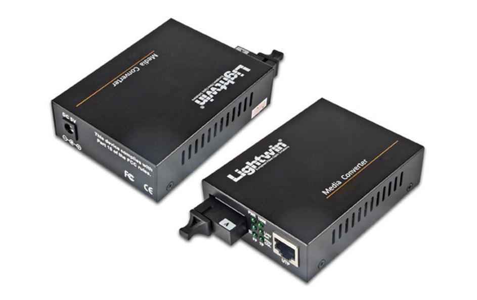 Medienkonverter LWC-10/100/1000-WDM-S20-BMedienkonverter mit SC-Stecker