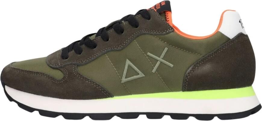 Sun68 Sneaker Tom Fluo Militare Heren Sneakers