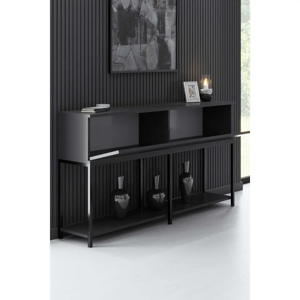 CALICOSY - Console 2 neerklapbare deuren LORD - 30x150x80 cm