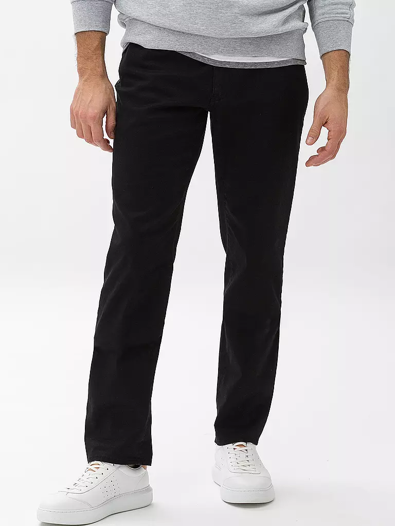 BRAX Hose Straight Fit CADIZ schwarz