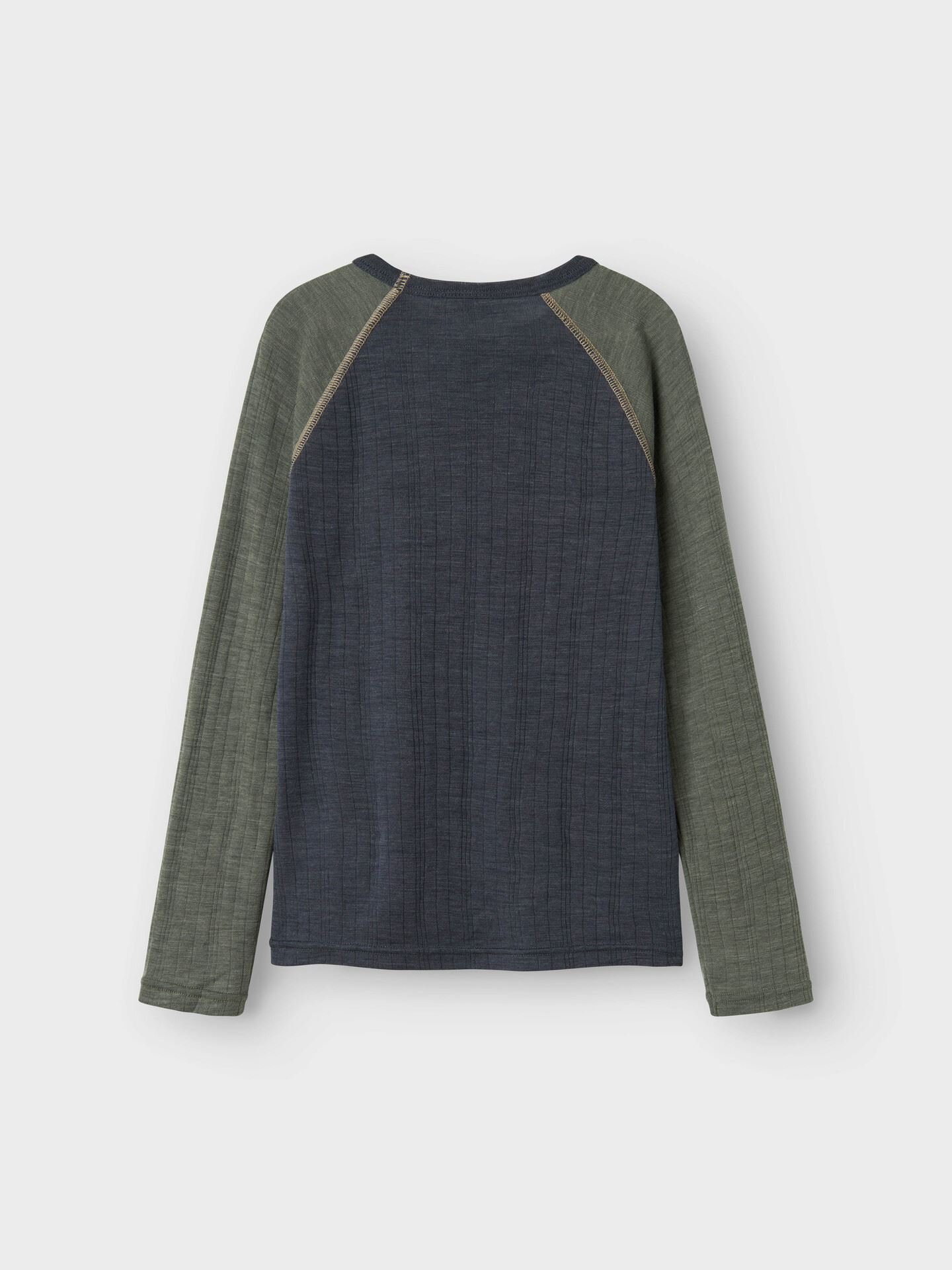 Wang Wool Needle Long Sleeve Top Solid