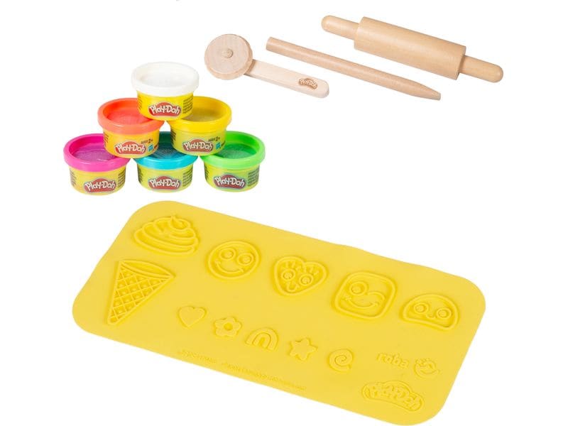 roba Spielset Play-Doh ohne Schürze Kreatives Spiel-Set