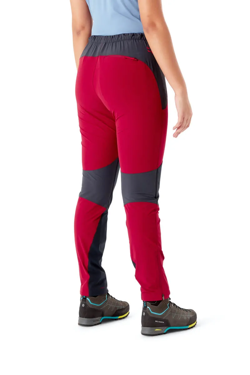 Rab Women's Torque Pants Crimson