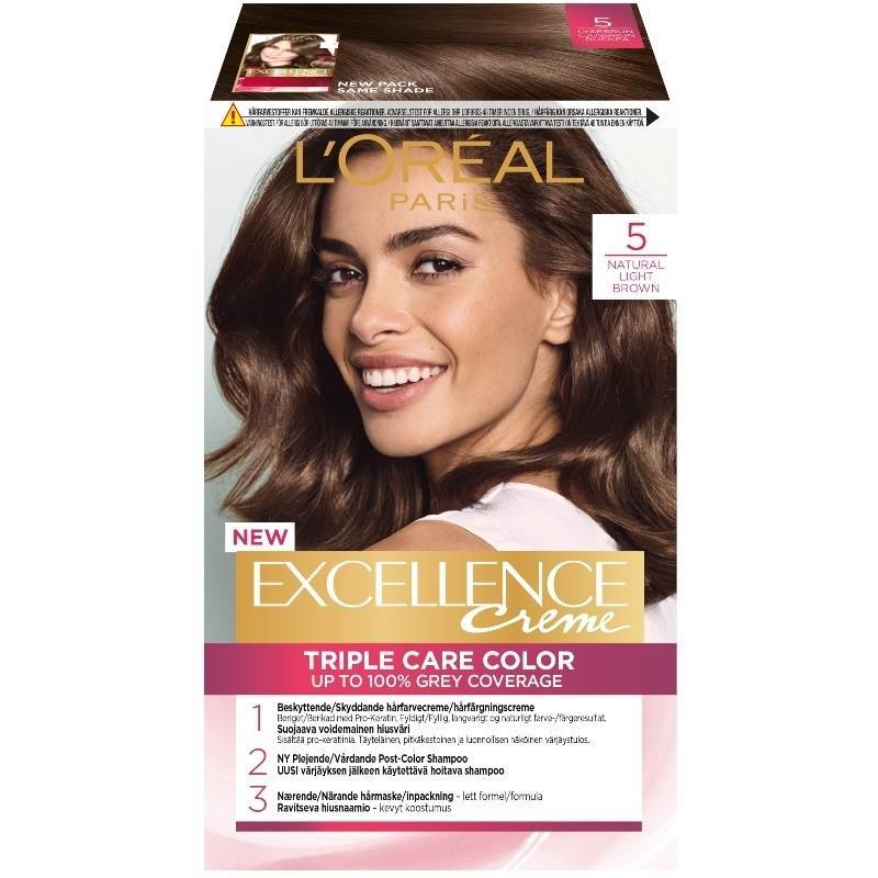 L'Oréal Paris Excellence 5 Lysbrun