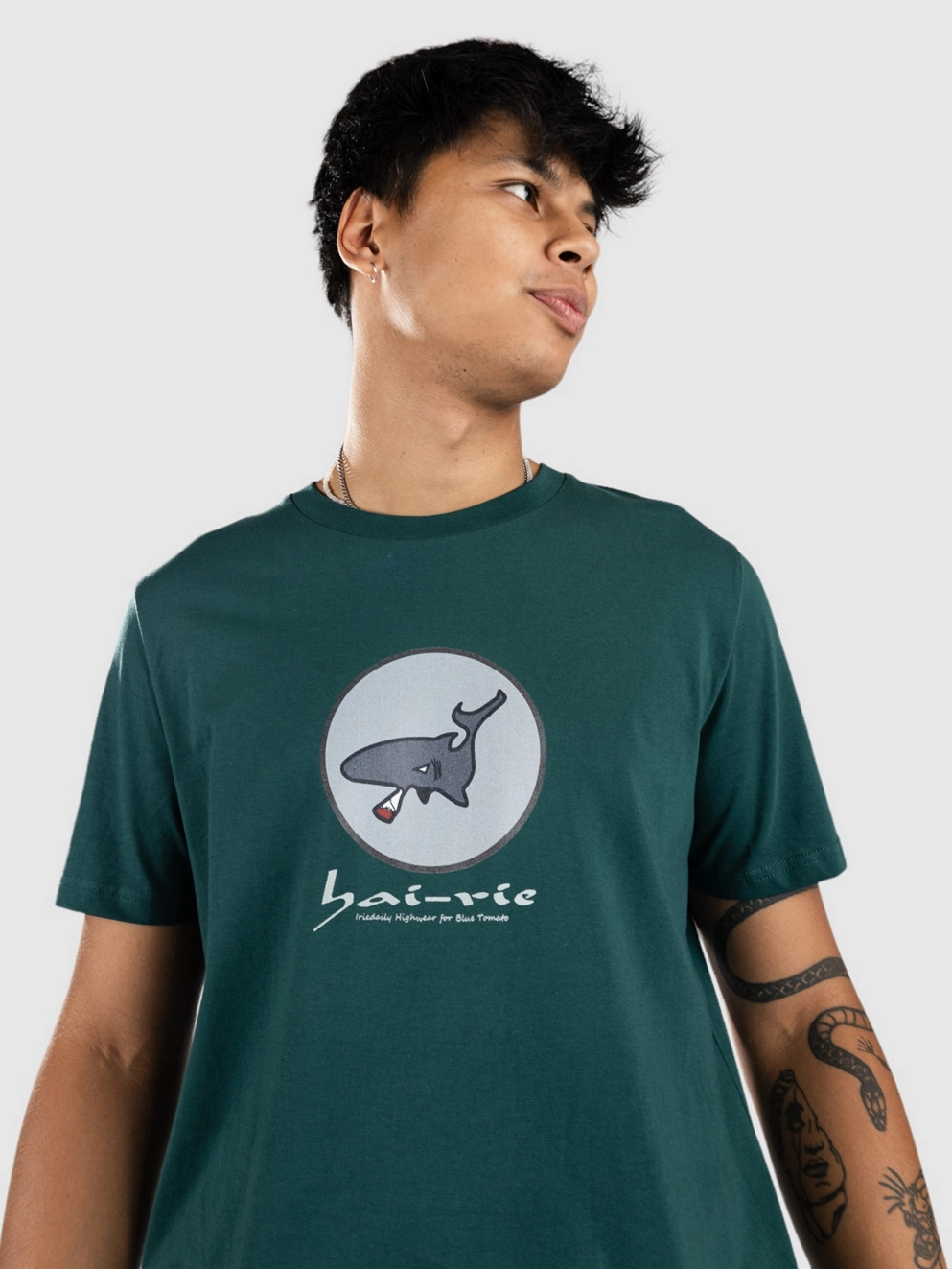 Iriedaily X Blue Tomato Hai-rie T-Shirt green