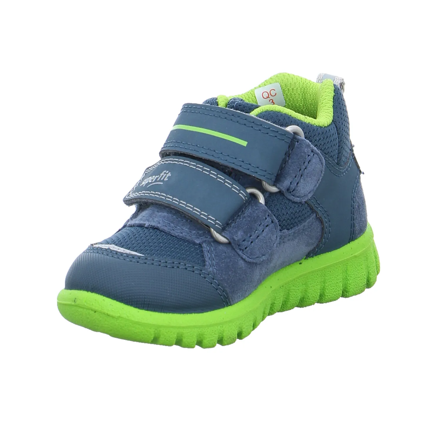 SUPERFIT Baby-Sport-Bottine Blau Textil  Sneaker