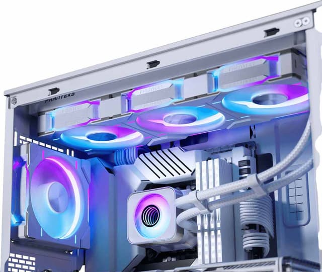 Phanteks Glacier One 360D30 AIO-vandkøler til CPU (hvid)