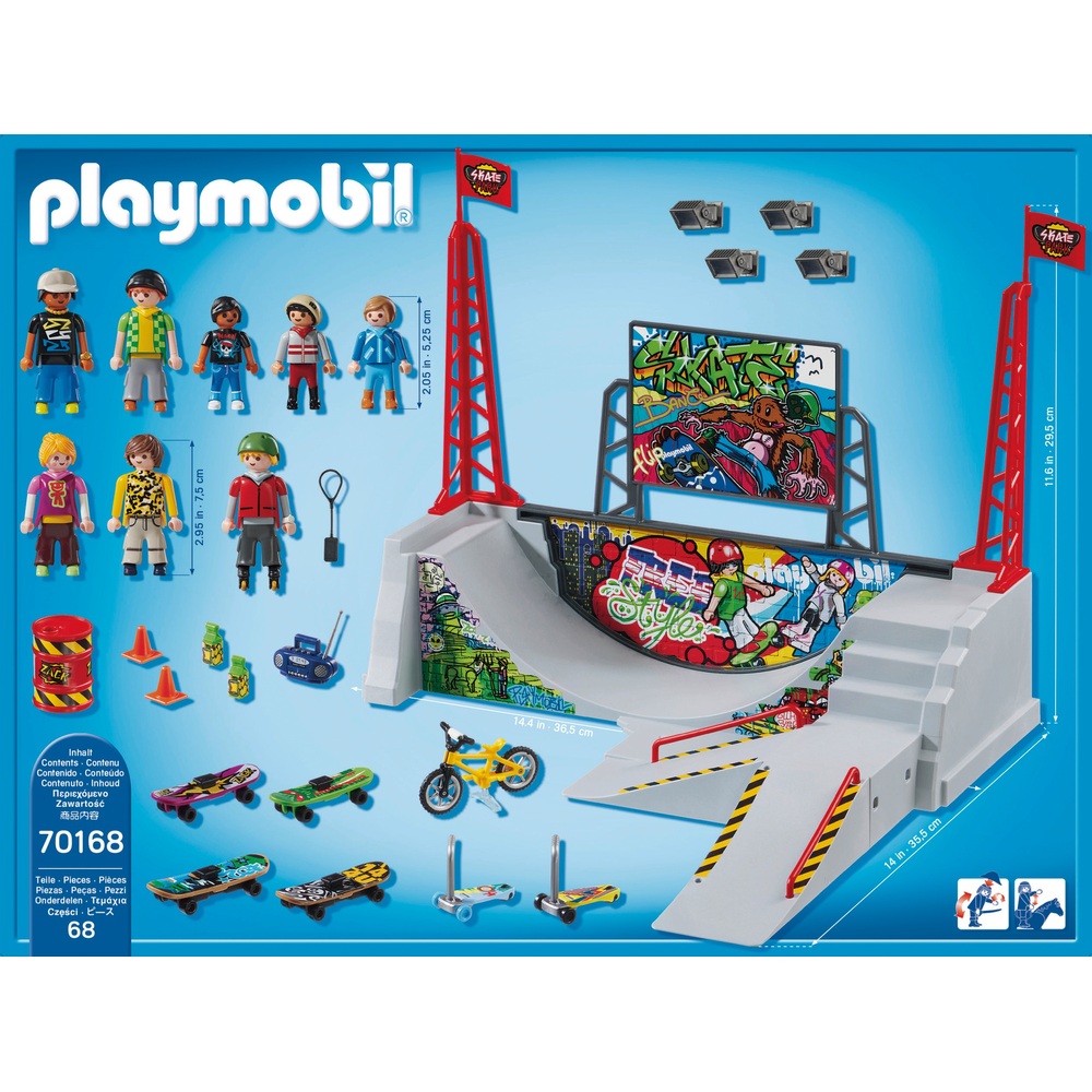 Playmobil 70168 City Action Skatepark