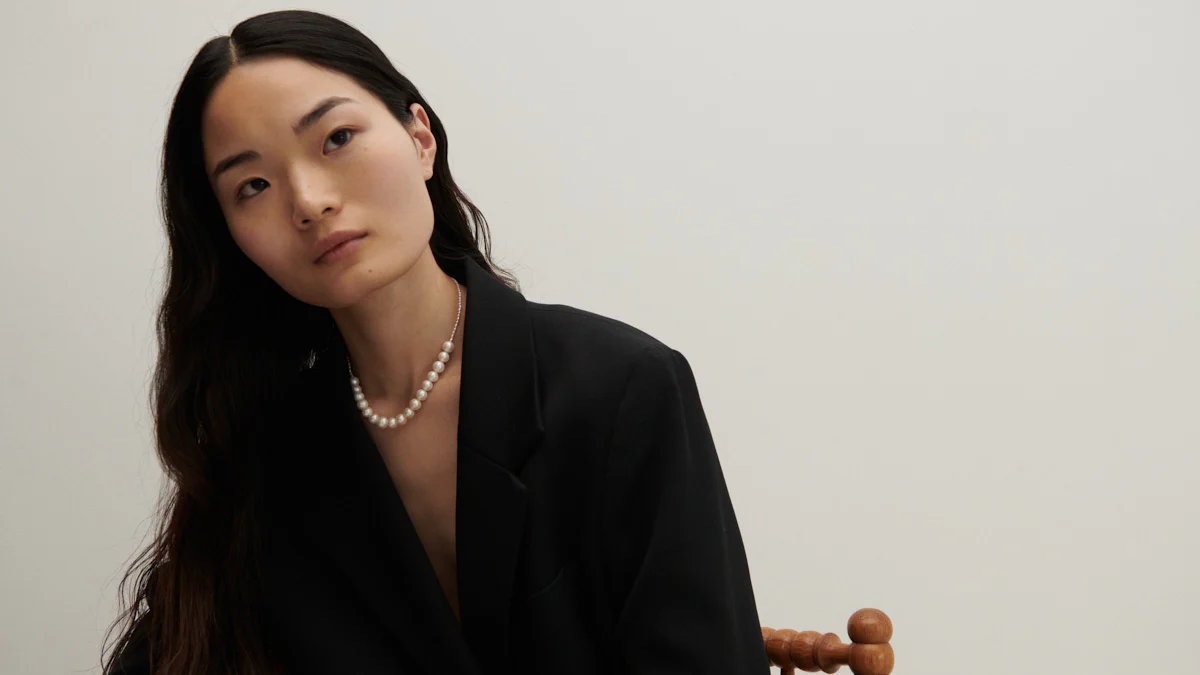 Sorelle Jewellery  Sunce halskæde - hvid