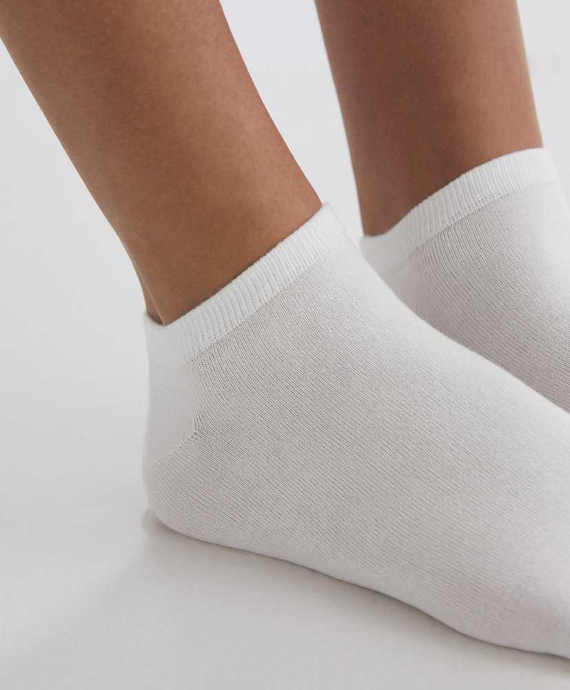 2 pares de meias de modal para tênis