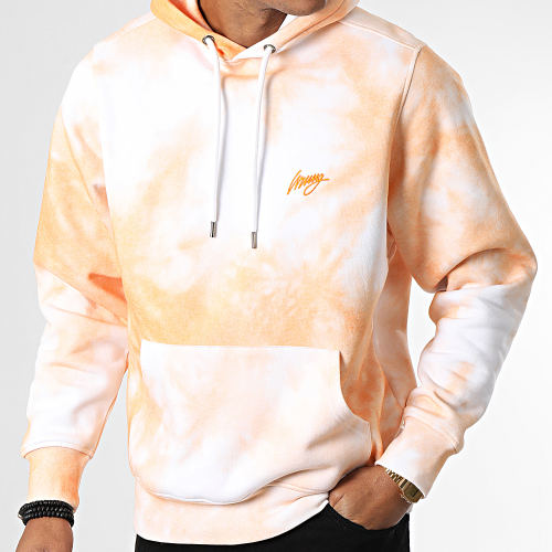 Sweat Capuche Tye Fresh Orange