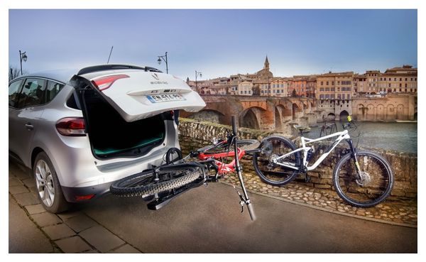 Porte-Vélo sur Boule d'Attelage Buzz Rack BuzzRacer 2 7 Broches 2 Vélos